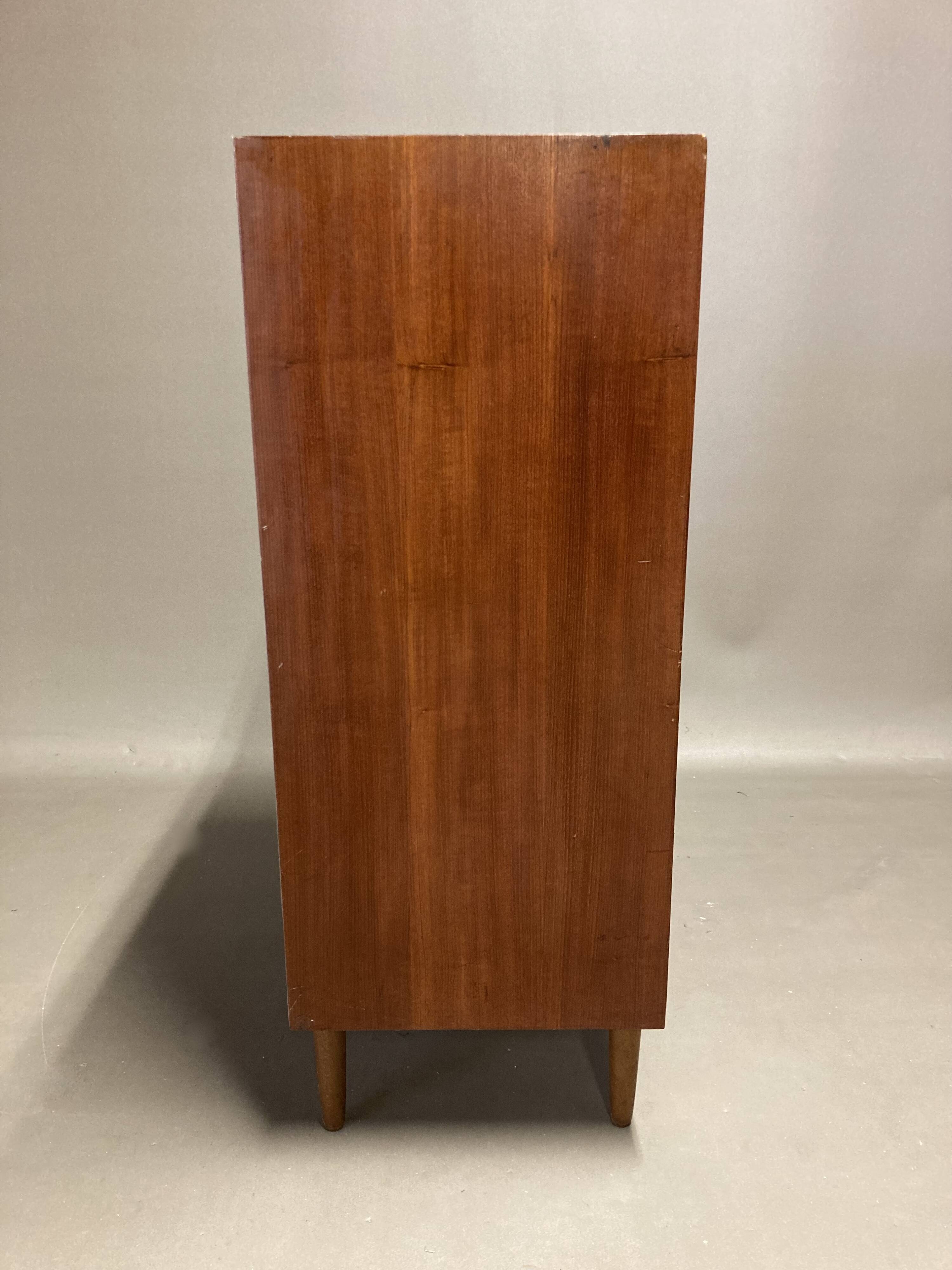 Scandinavian design chest of drawers 1950.