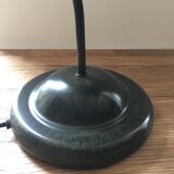 Industrial swan collar lamp