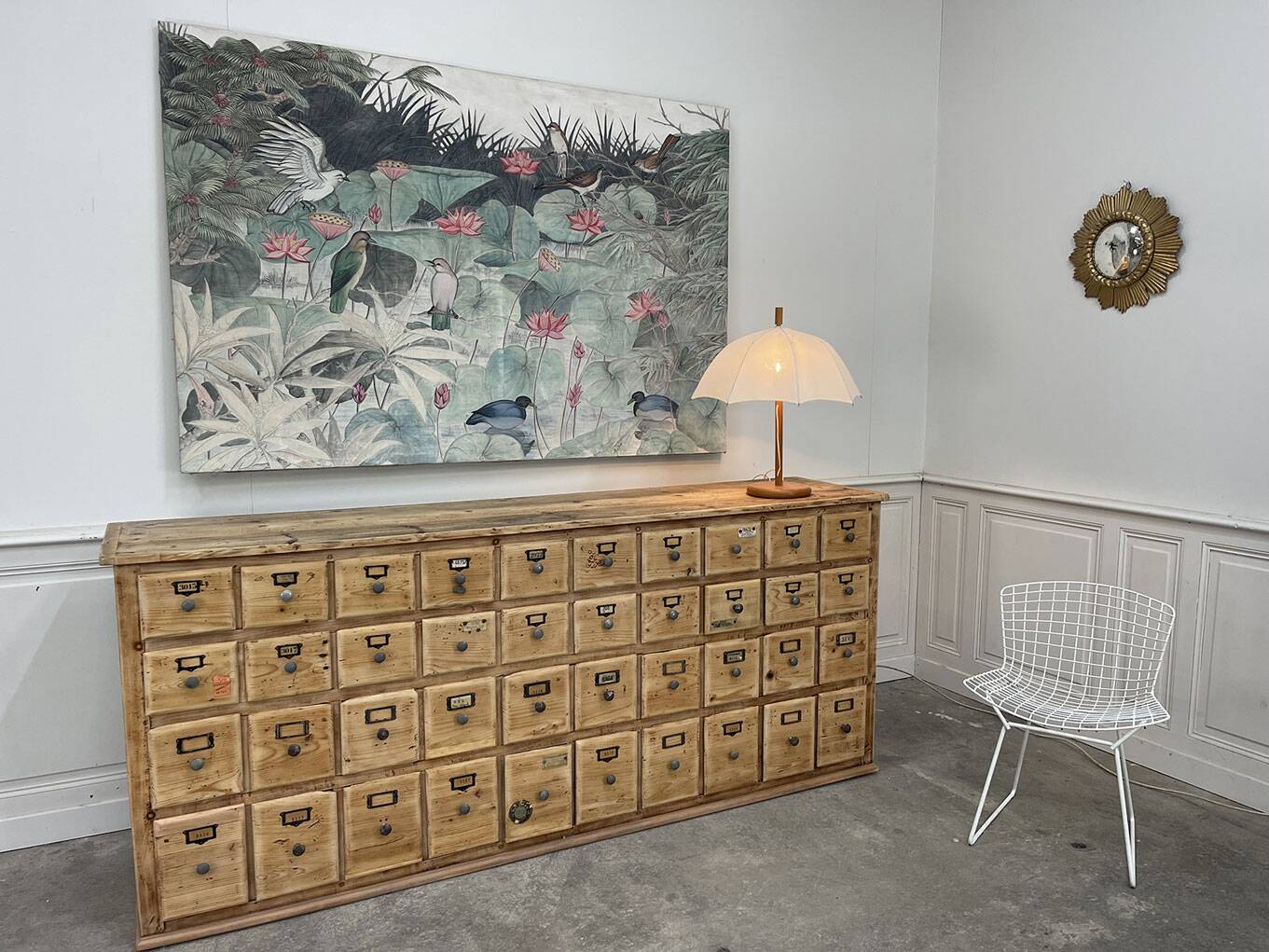 1940s trade furniture with drawers, 1930s