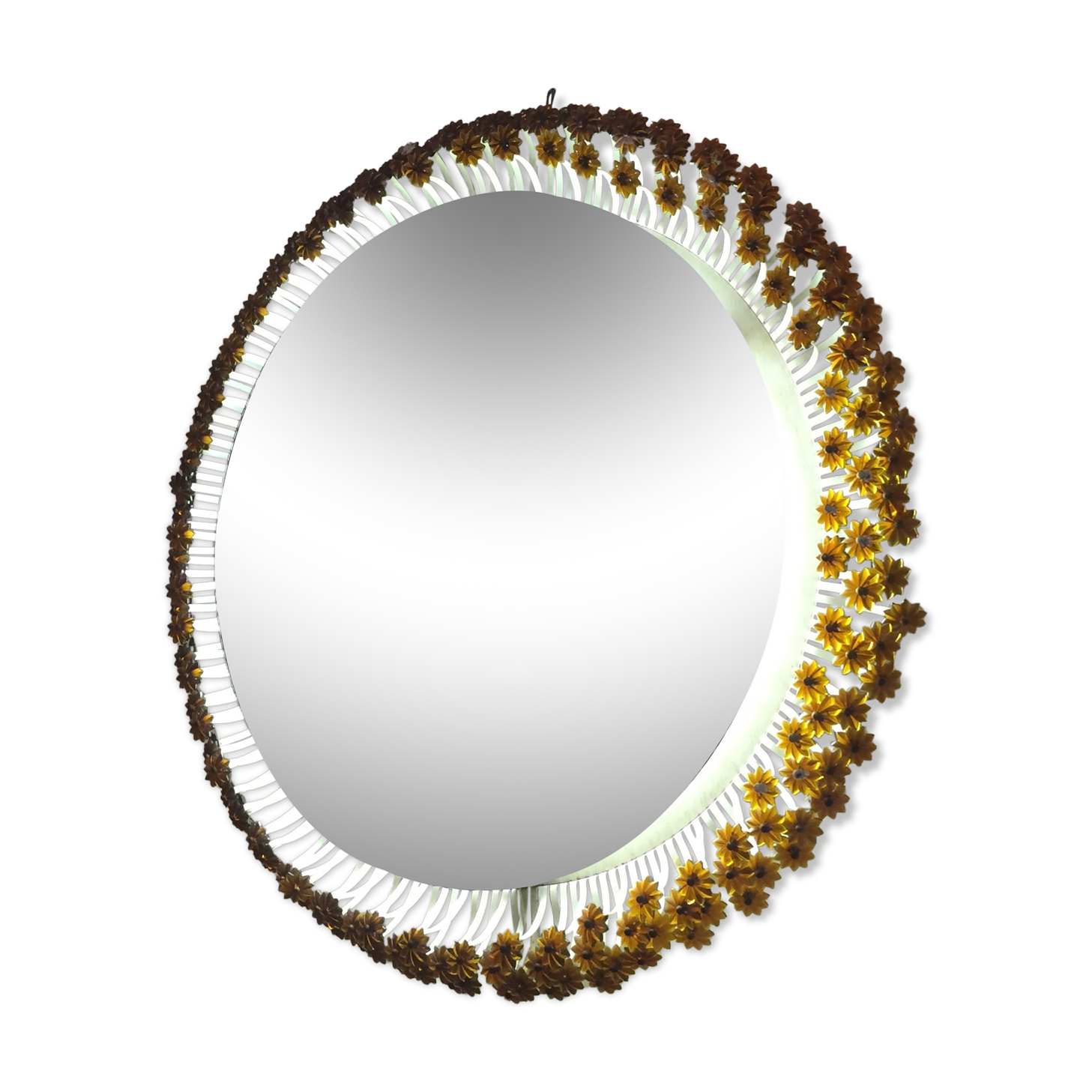 Illuminating mirror by Emil Stejnar for Rupert Nikoll, 1955