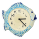 Popart fish-shaped wall clock, Kienzle, Germany, 1980s