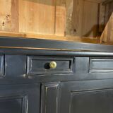 Black patina cupboard