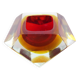 Cendrier diamant en verre de Murano par Seguso