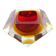 Cendrier diamant en verre de Murano par Seguso