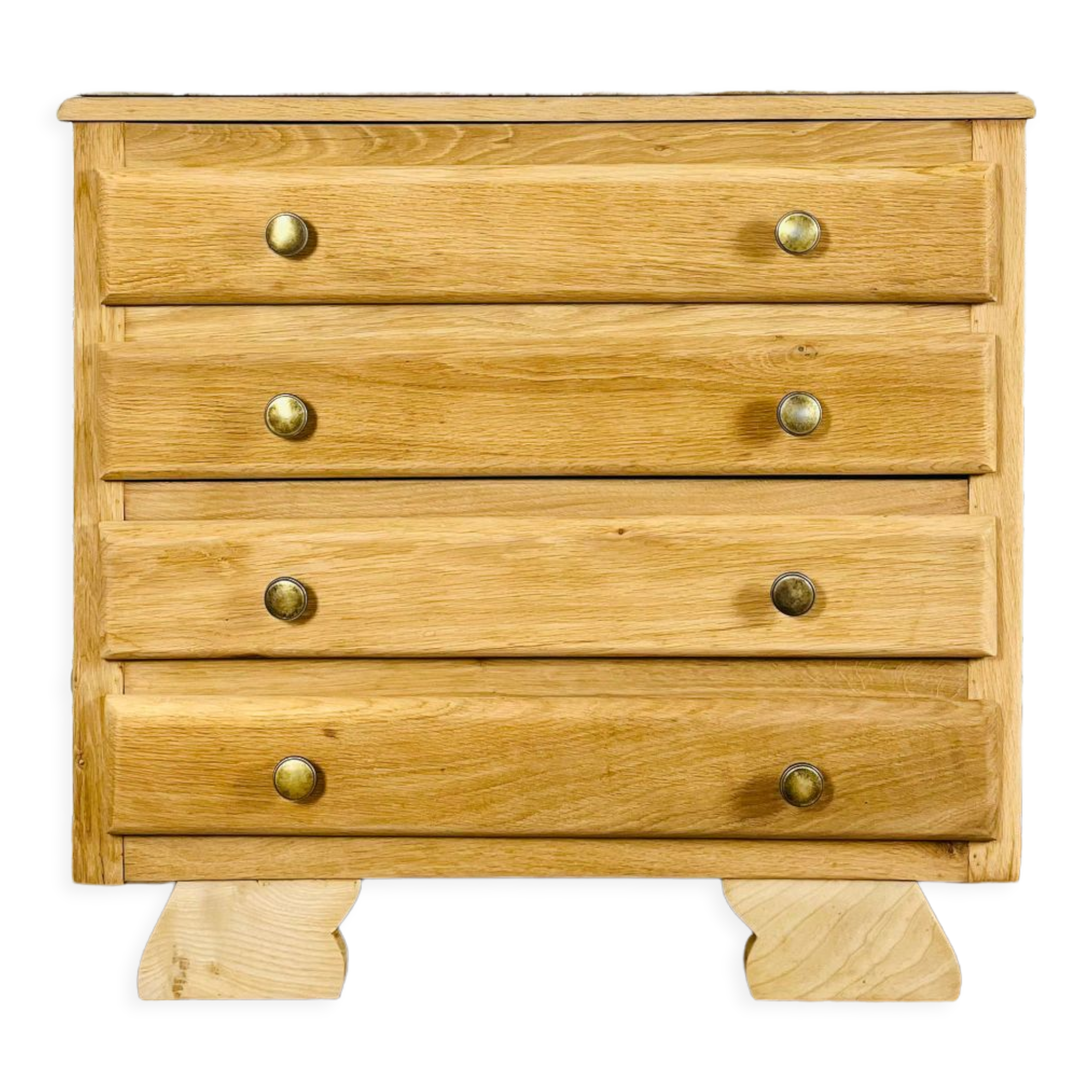 Art Deco chest of drawers with marble top