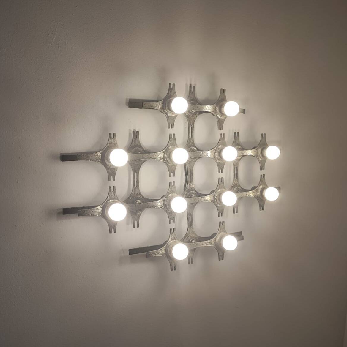Fantoni wall light, 1960s