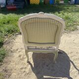 flowered bnac armchair