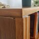 Art Deco low cabinet in rosewood