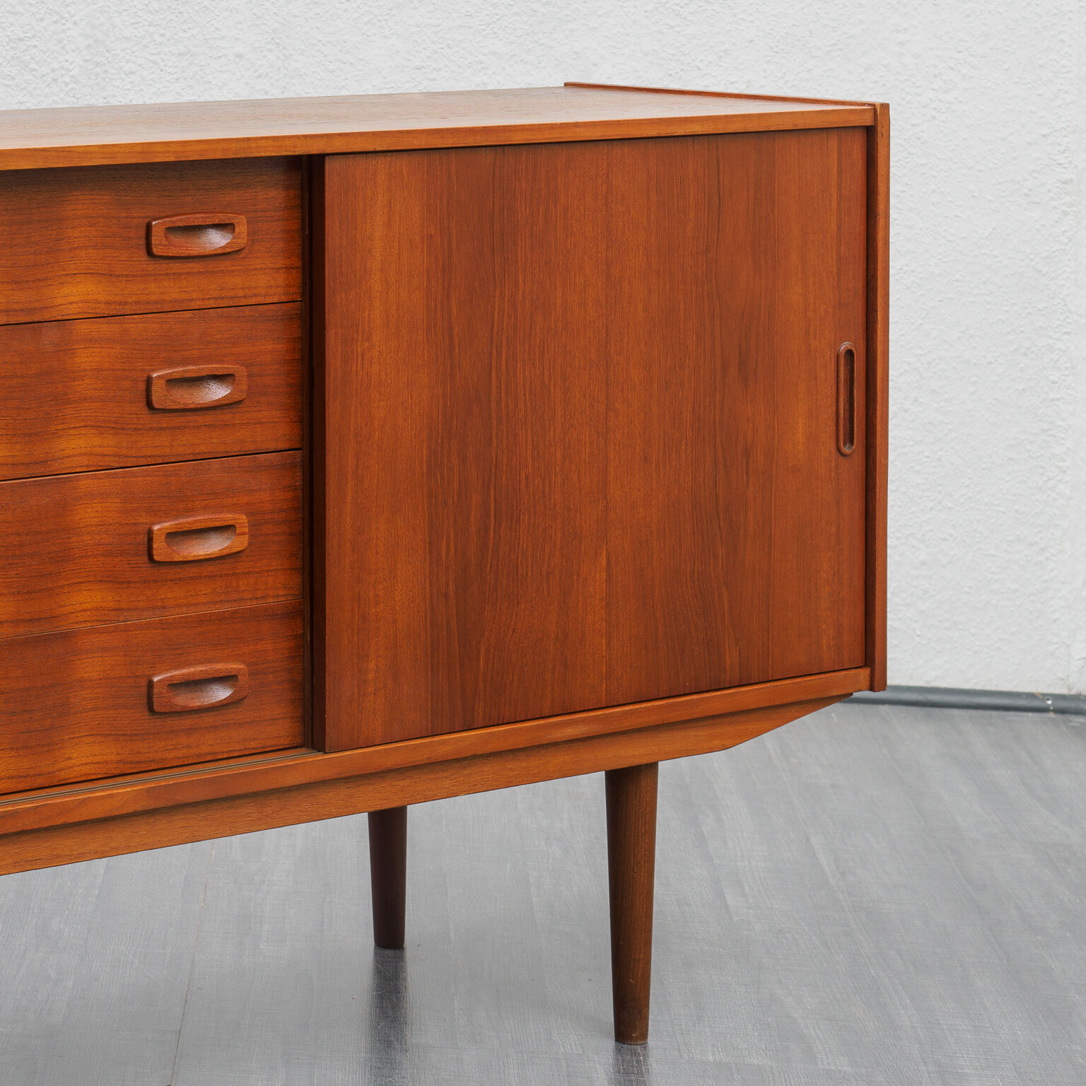 Teak sideboard, 60s Scandinavian style