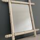 Antique bamboo mirror