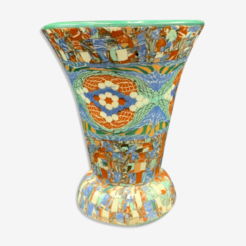 Vase mosaïque 24 Gerbino, Vallauris