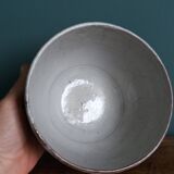Empty pocket bowl signed Le Murier Gustave and Micheline Reynaud, Vallauris