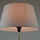 Oak and Brass Floor Lamp Marked “GO 12 WDH”, Sweden, 1950s