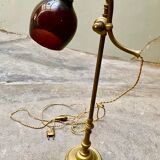 Authentic art nouveau office lamp