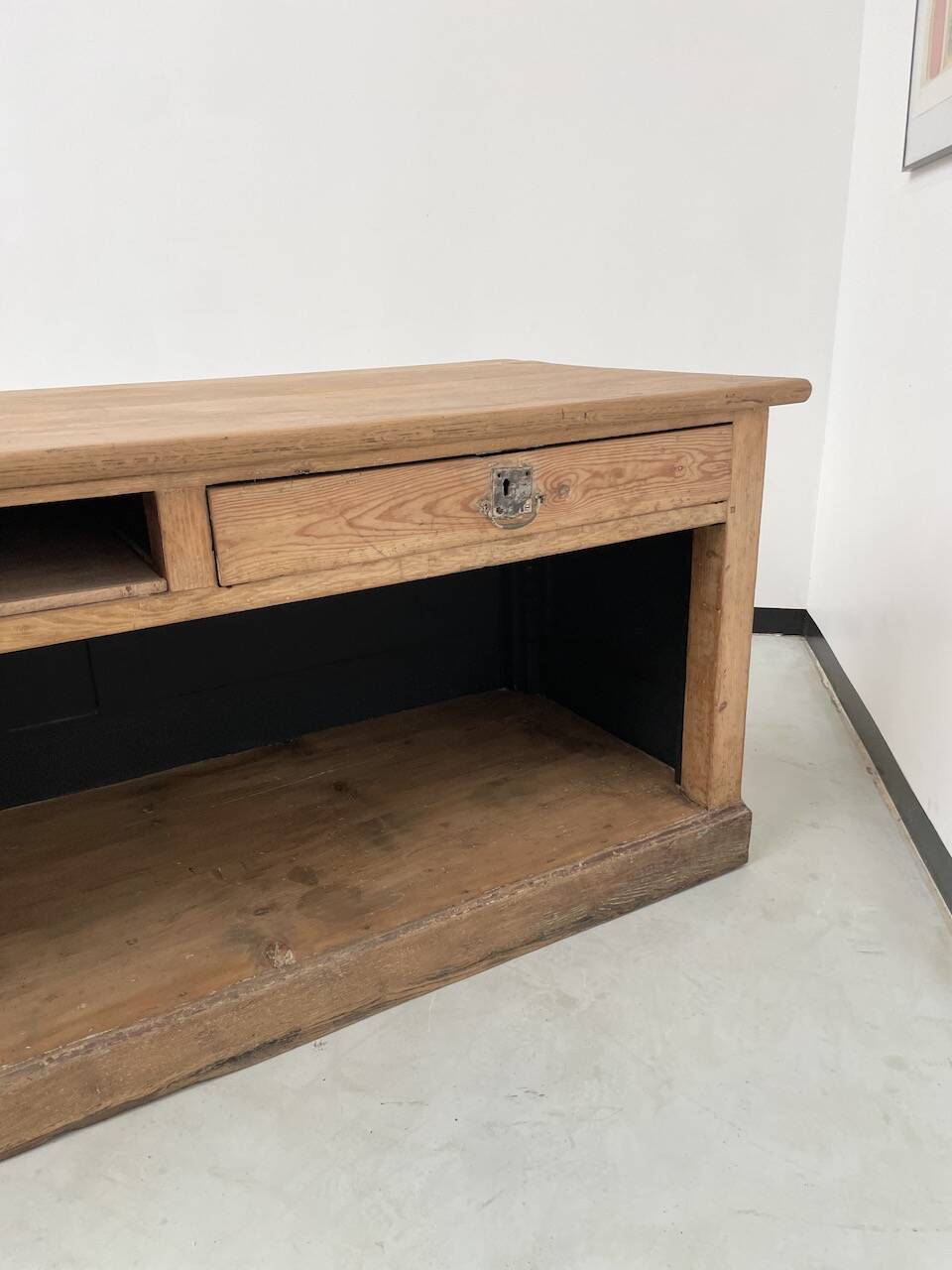 XXL oak and pine counter 350cm