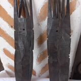Pair of vintage African masks 1960
