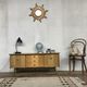 Enfilade furniture tv vintage feet compass Scandinavian style