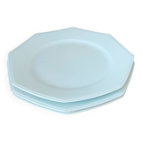 3 large plates limoges france