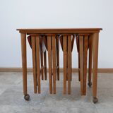 Set of english mid-century side tables