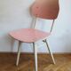 Set of 6 vintage TON chairs in painted wood, Czechoslovakia, 1964