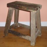 Old doweled wooden stool