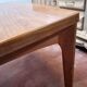 Scandinavian square extension table