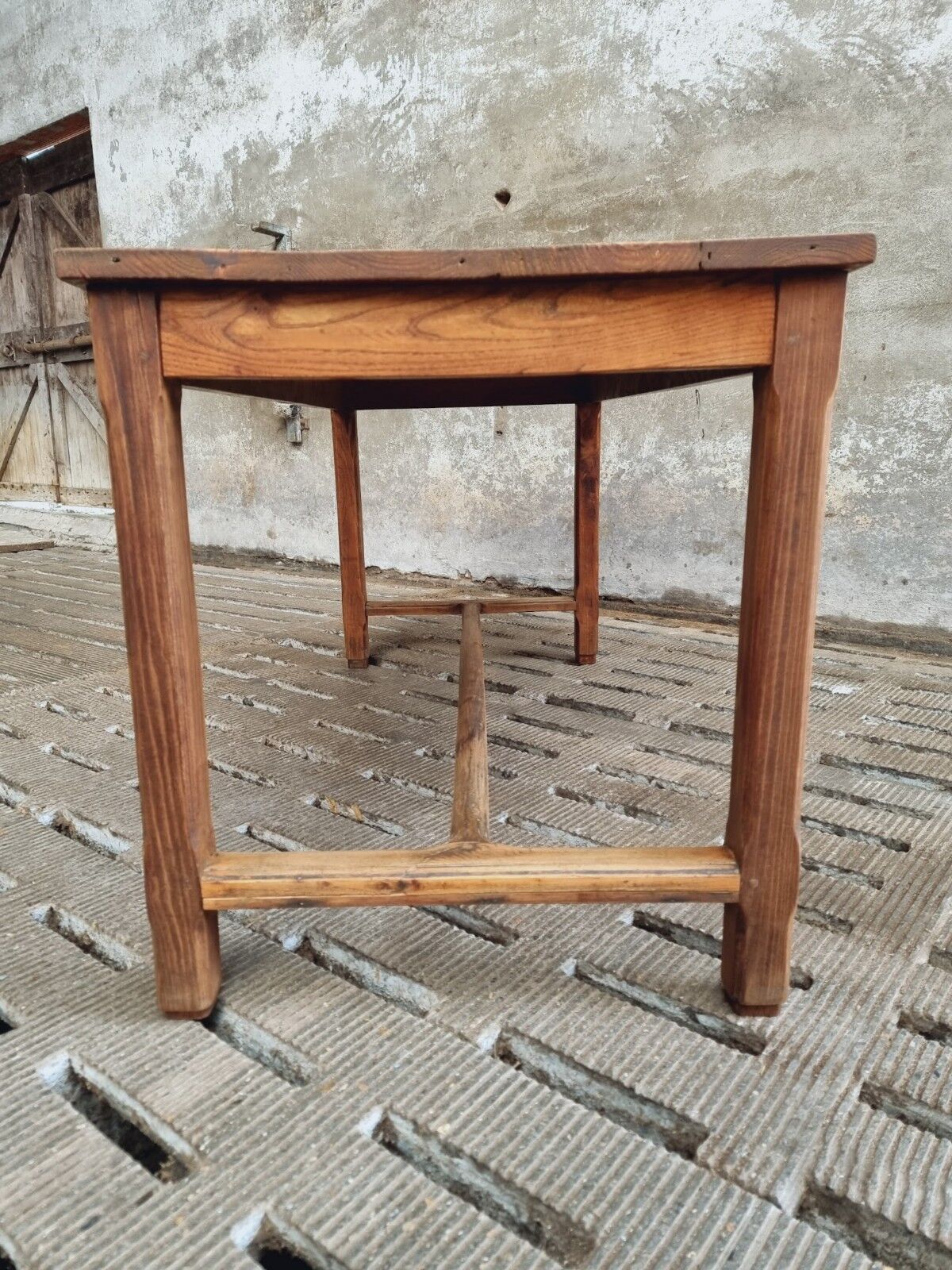 Antique table farmers dining table