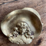 Ashtray brass musketeer dartagnan vintage