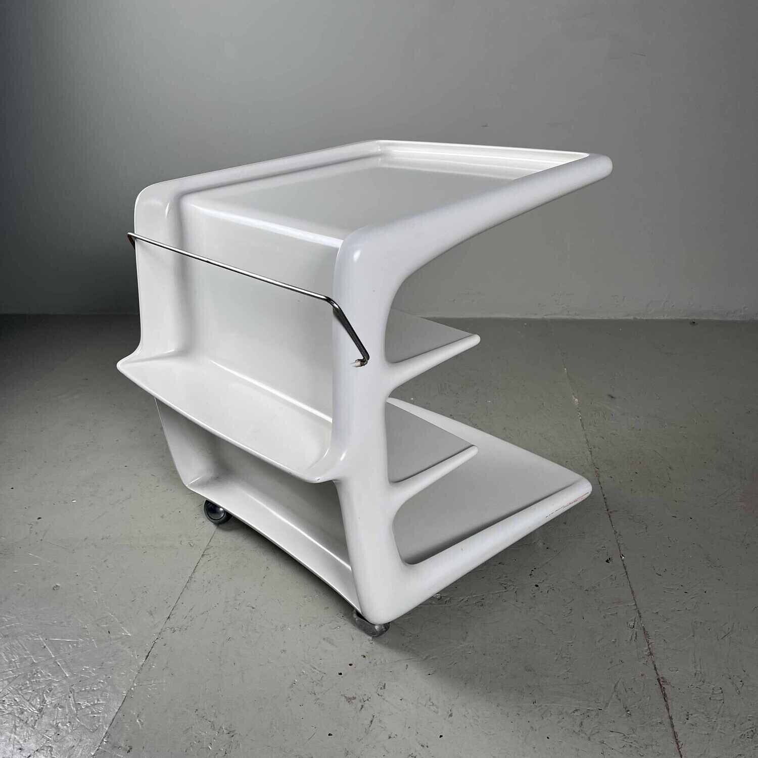 White cart Peter Ghyczy 70s