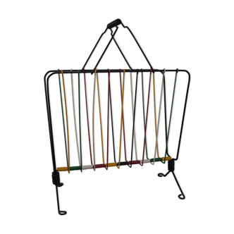 Porte vintage magazines scoubidou n2