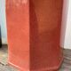 Pair of speckled pink ceramic lamp bases