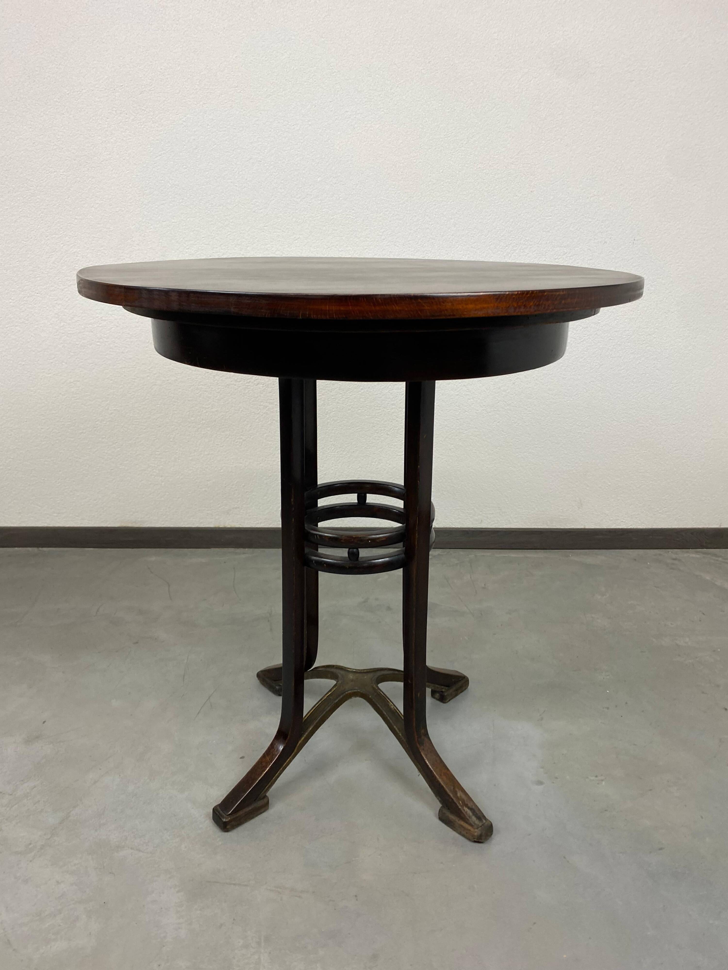 Thonet table by Josef Hoffmann
