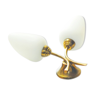 Double bell sconces
