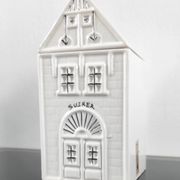 Vintage ceramic sugar box "Suiker"