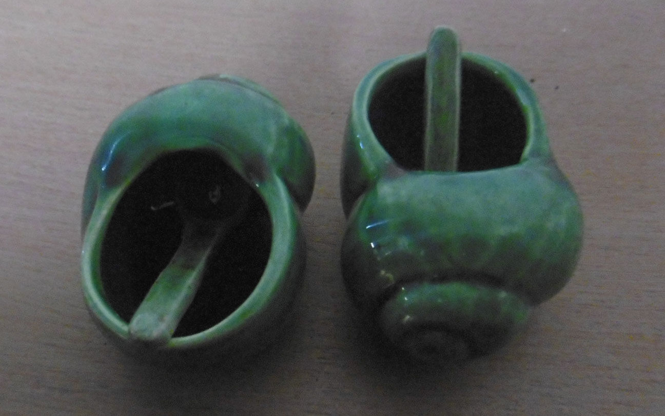 Salieres snails faience 50s