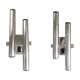 Pair of chromed sconces