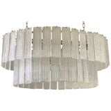 Lustre en verre de Murano