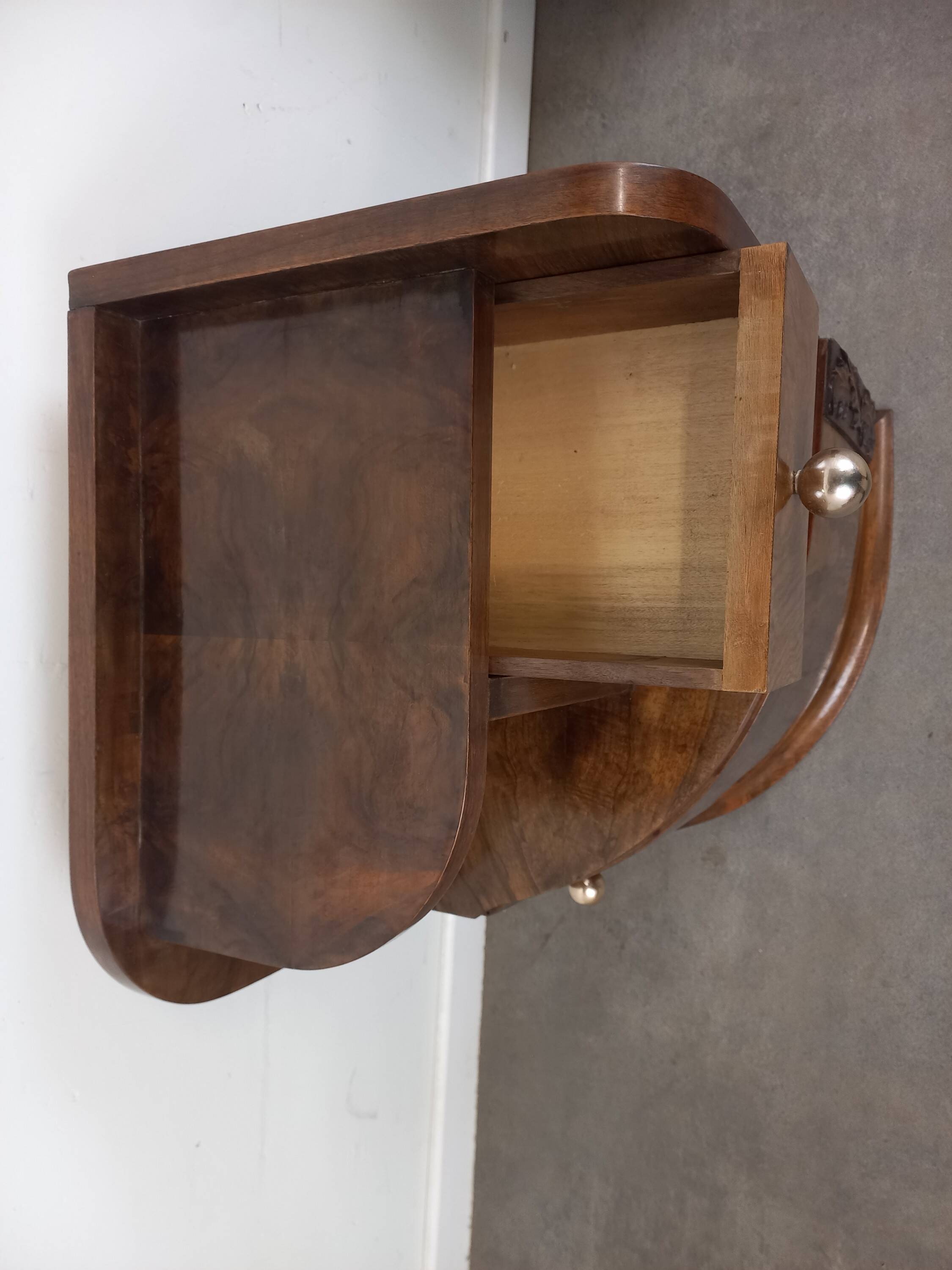 Pair of Art Deco bedside tables