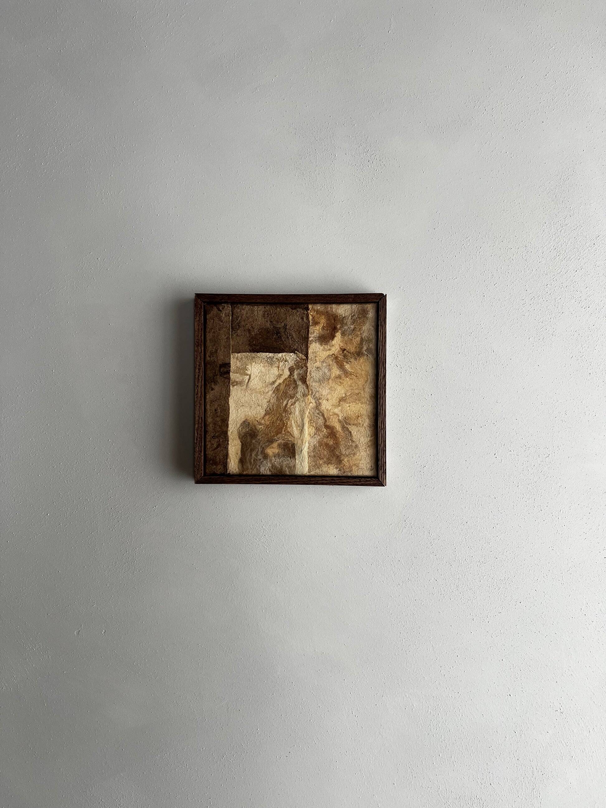 Artwork made of bark paper