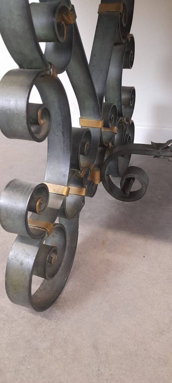 Table plateau marbre