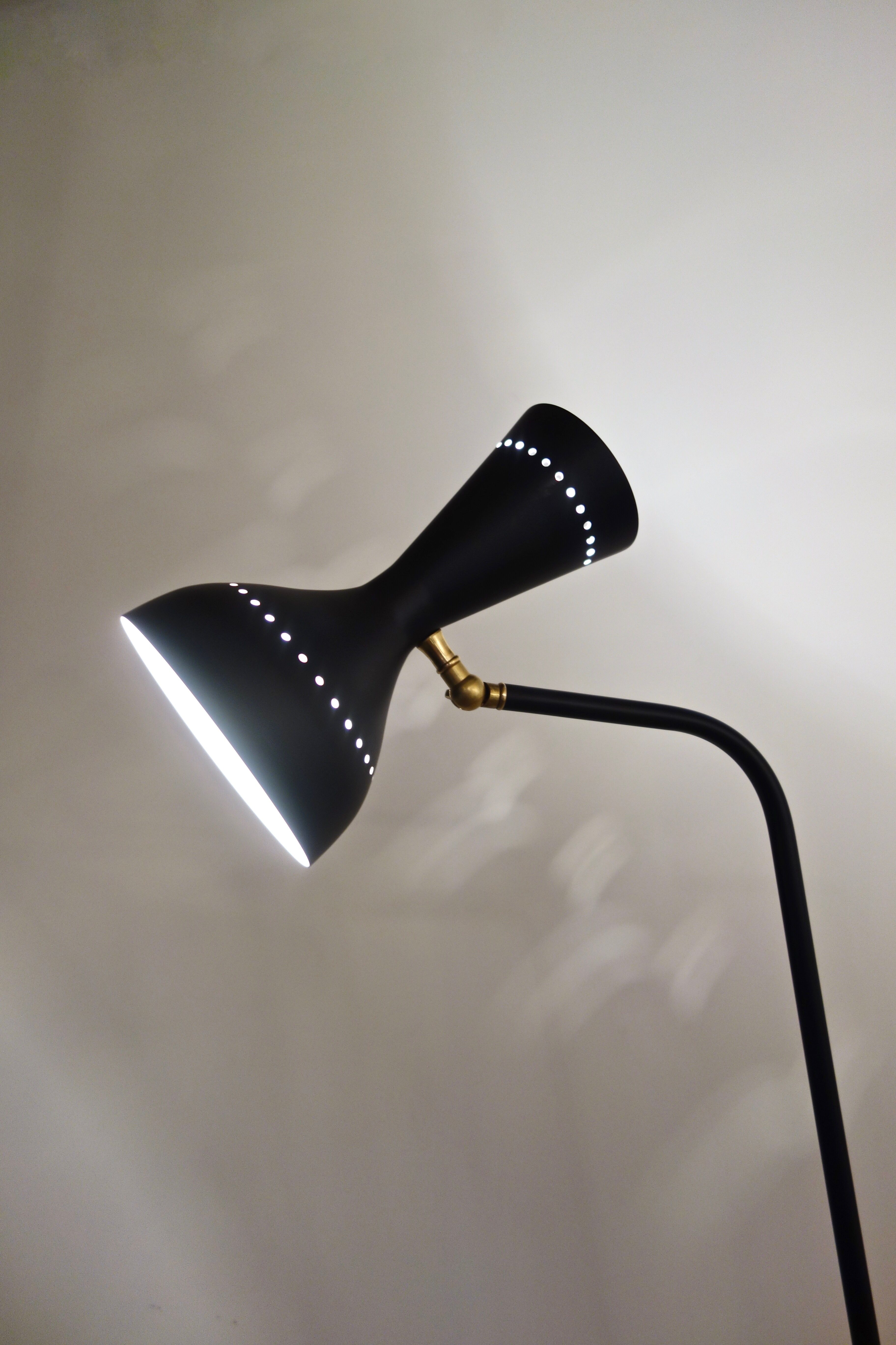 Italian lamp dialog black diabolo