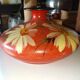 Ceramic vase painted by Louis Giraud, Vallauris, circa 1930