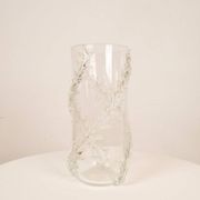 Rare monumental Piumato vase by Barovier & Toso, 1940s