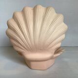 Scallop shell candle holder