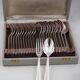 24 dessert spoons, Art Deco Ercuis