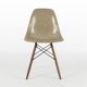Greige Set (4) Herman Miller Vintage Original Eames DSW Side Shell Chairs