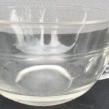 Set 11 cup vintage Duralex transparent glass