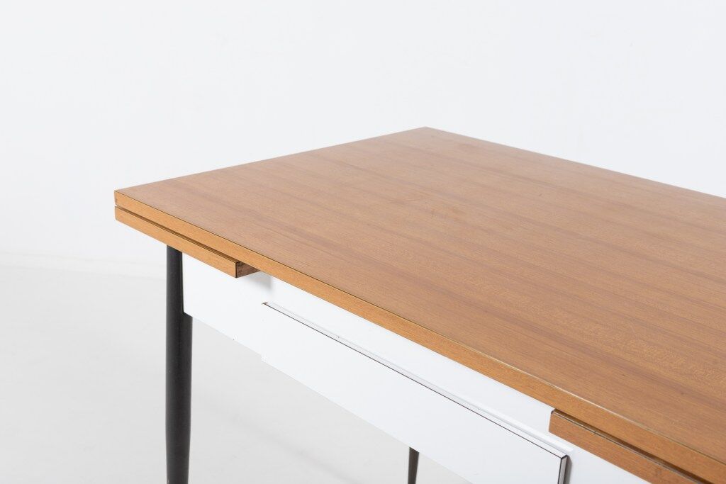 Extended Italian dining table, 1960s
