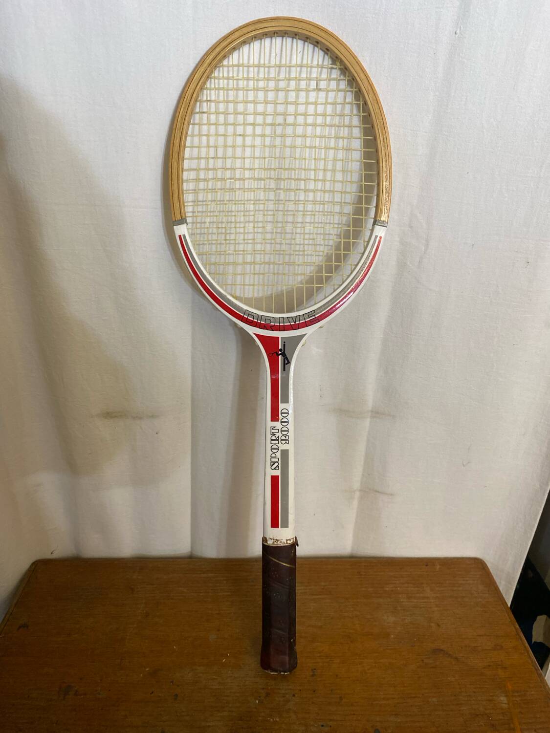 Vintage DONNAY Drive Sport 2000 Tennis Racket, Wooden Sport Style