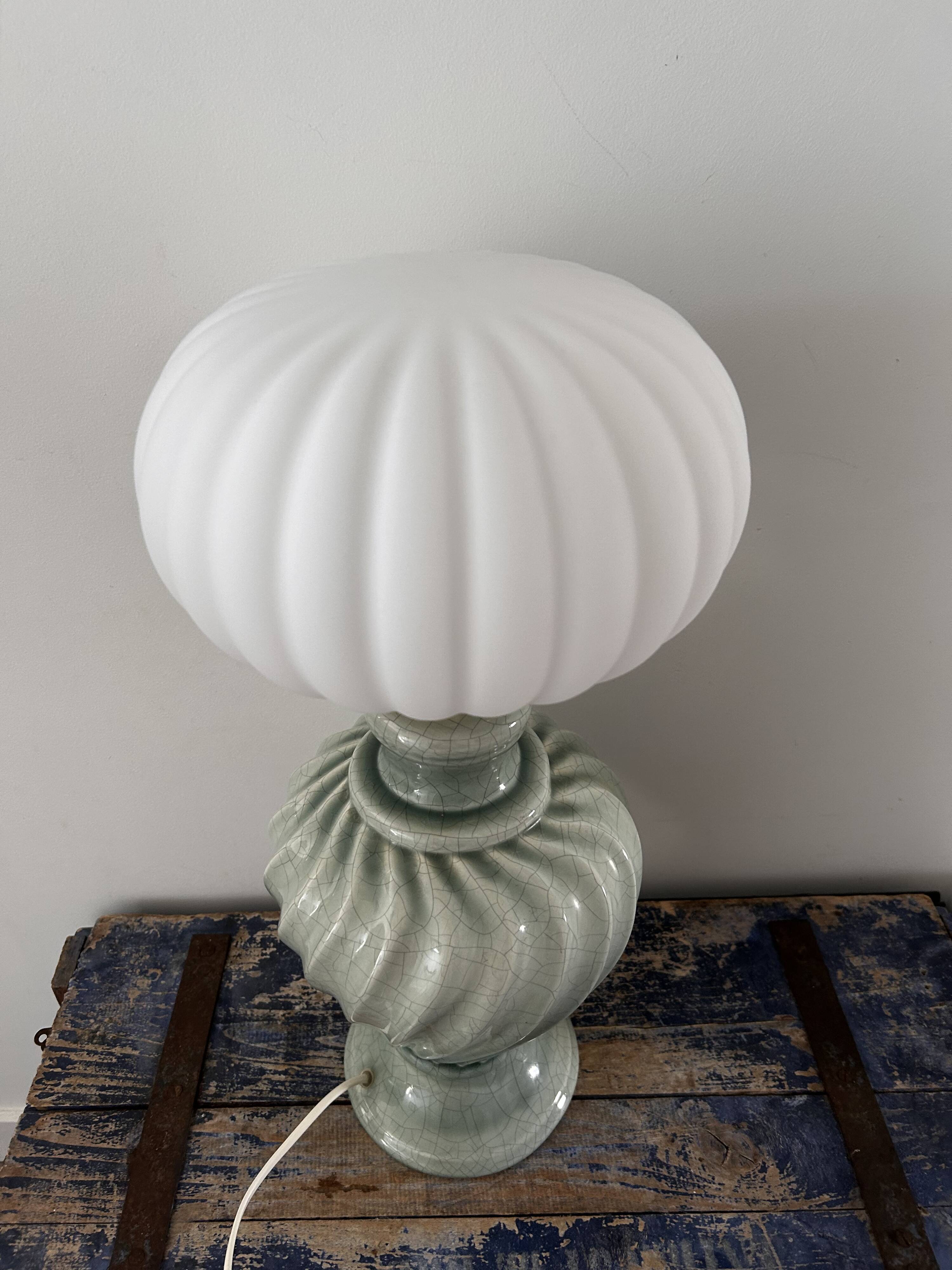 Vintage ceramic table lamp
